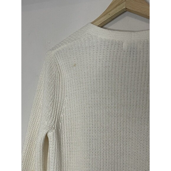 Old Navy Women's Small Cream Long Sleeve knit Open Cardigan - Picture 7 of 8
